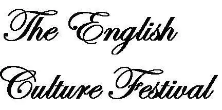 the english culture festival的草书怎么写