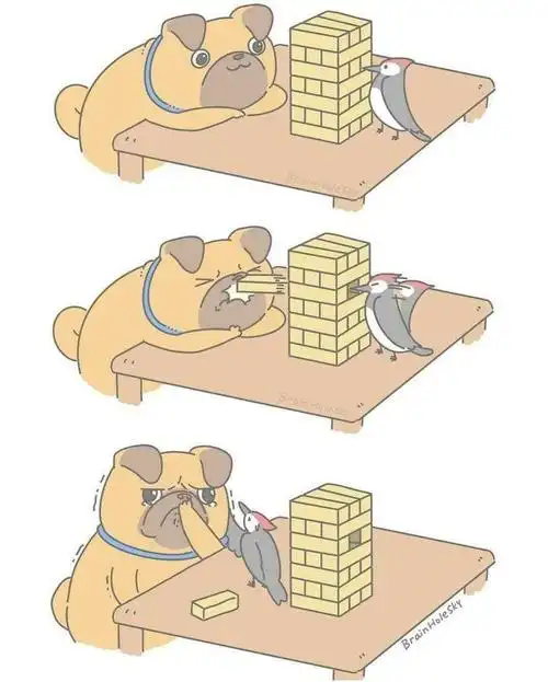 一组非常简短但是又十分有趣的小漫画,治愈你的小无聊!