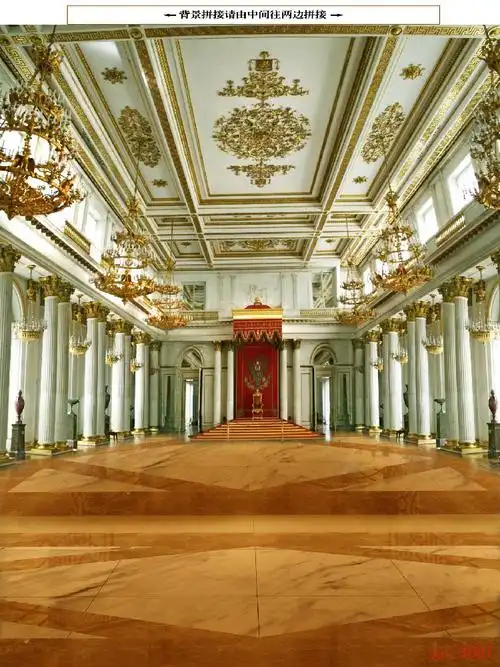 背景宫廷影楼摄影豪华婚纱主题布欧式欧式室内外背景布类