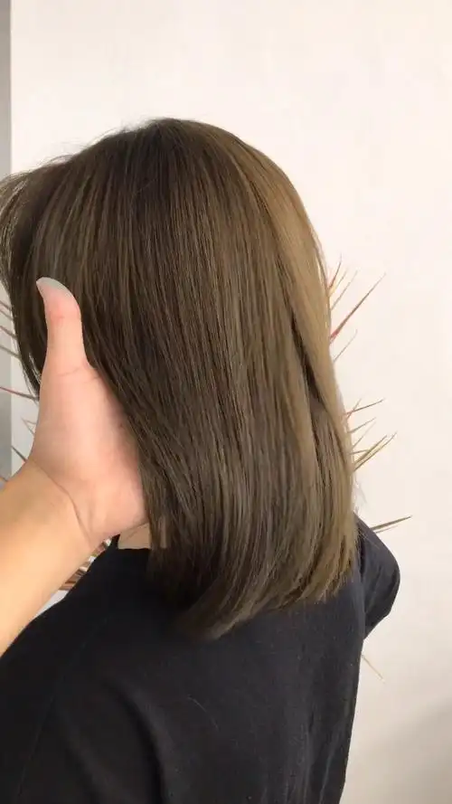 2020必染发色冷棕色非常显白