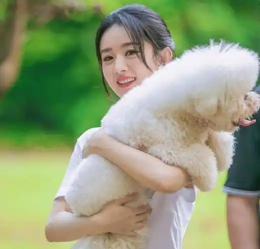 原创赵丽颖为cctv1录宣传片披着头发笑不出来离婚后的感言暴露心情