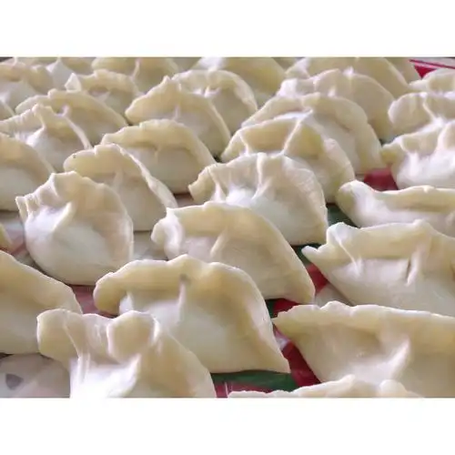 幸福快乐的北方人做的东北手工水饺