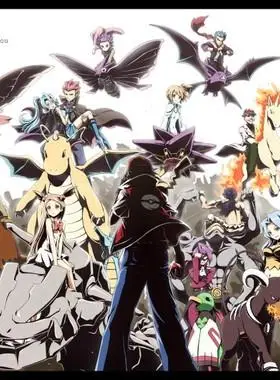 神奇宝贝宠物小精灵海报 口袋妖怪全家福壁画 22寸大海报137