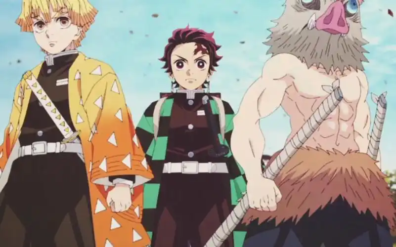 【鬼灭】三小强这波有点帅