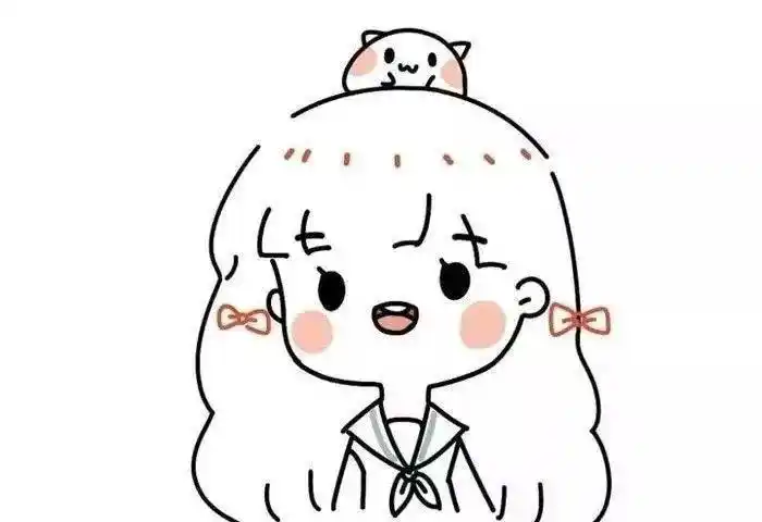 超萌可爱动画人物简笔画