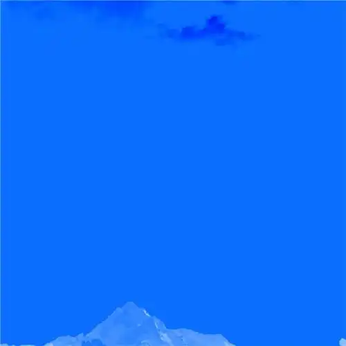 深蓝色治愈系背景头像图片