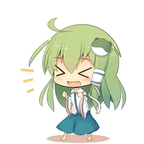 东方project# 作者#红シャケ# #东风谷早苗# 表情 >_  1girl beni