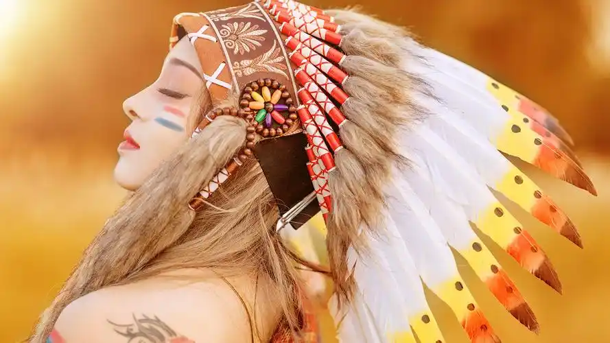 风情万种的印第安美女