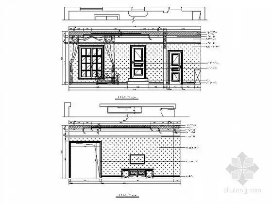 [分享]主卧立面图资料下载