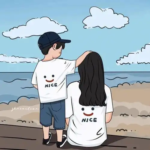 一家幸福三口图片