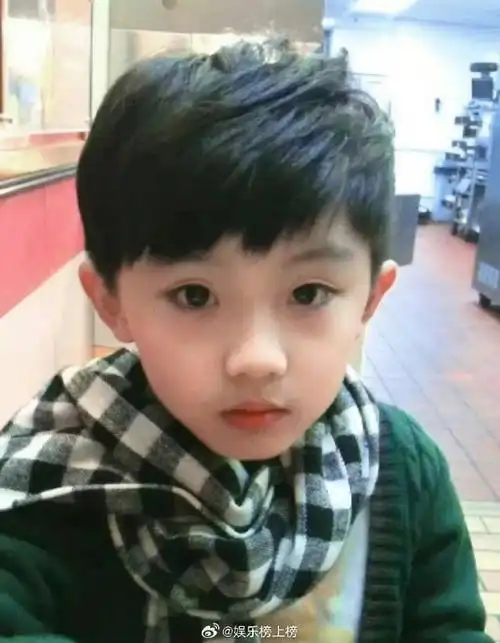 马嘉祺 小时候#马嘉祺幼崽时期照片,小时候超可爱长大了超a,马哥是懂