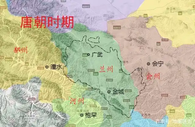 金城县(后),隋大业初改子城县置,治今兰州市,为金城郡治.