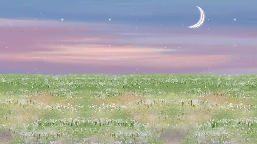 ins风可爱少女心油画质感手绘,艺术壁纸-回车桌面