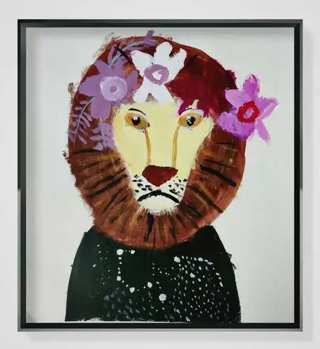 宝贝,今天的这幅小狮子看起来很好相处的样子,对于造型的把握有所进步