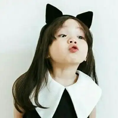 萌娃嘟嘴头像,情侣头像图片-回车桌面