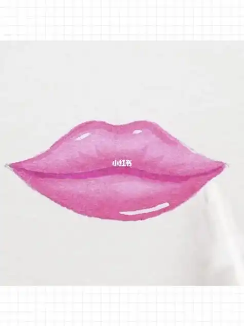 嘴巴吃零食食物儿童卡通简笔画人物嘴唇彩铅绘画技法步骤图可爱大象