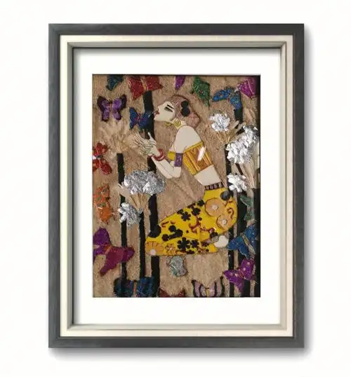 装饰画综合材料装饰画