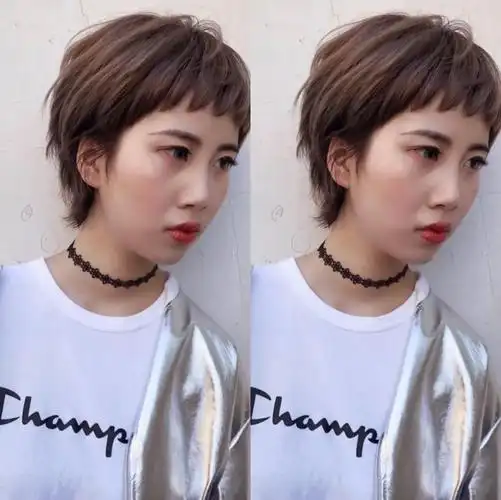 超短时尚个性刘海发型 - 美业