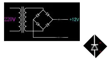 in4007二极管正负极