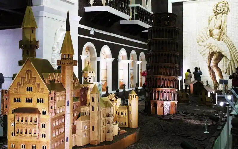 孩子们的最爱:好看又好玩的上海巧克力开心乐园