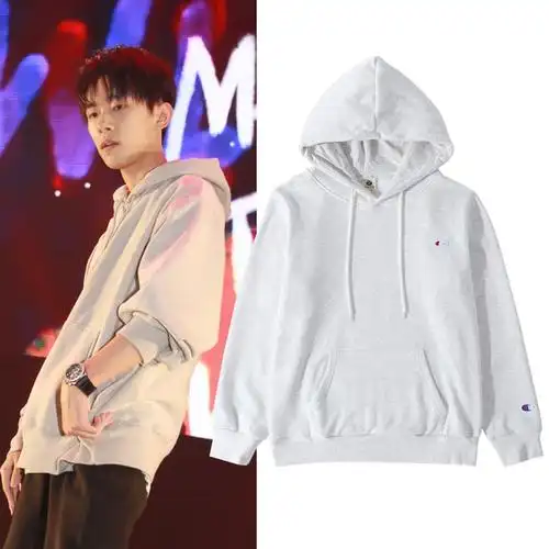 易烊加绒连外套情侣学生印花字母新款千玺秋冬卫衣