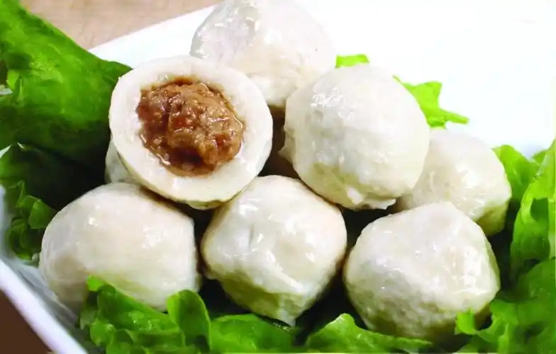 包心鱼丸带馅肉丸火锅食材关东麻辣烫冒菜鱼糜类其它