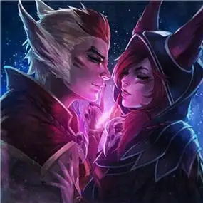 lol洛与霞高清情侣头像图片大全,英雄联盟关于洛和霞图片头像