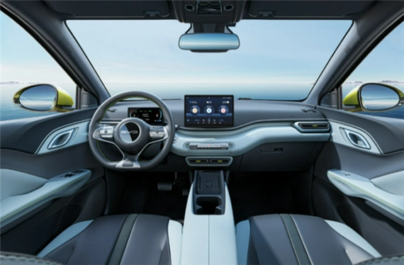 比亚迪微型电动车海鸥内饰发布看齐海豚卖8万买不