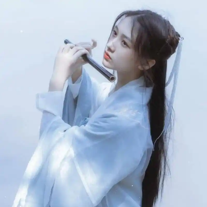 古风真人女头像