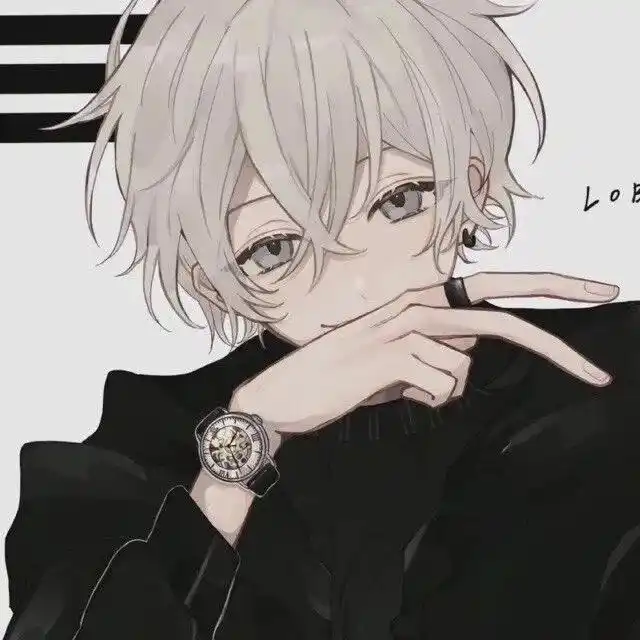 病娇禁欲系动漫男生头像