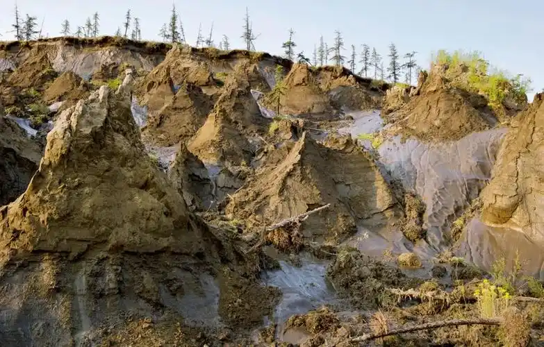 北极理事会的一项报告提出警告: 到2040年之前,靠近表面的冻土层或许