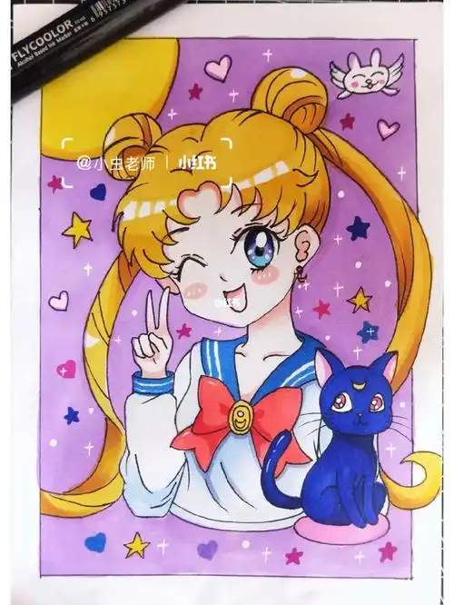 动漫人物美少女战士水冰月月野兔