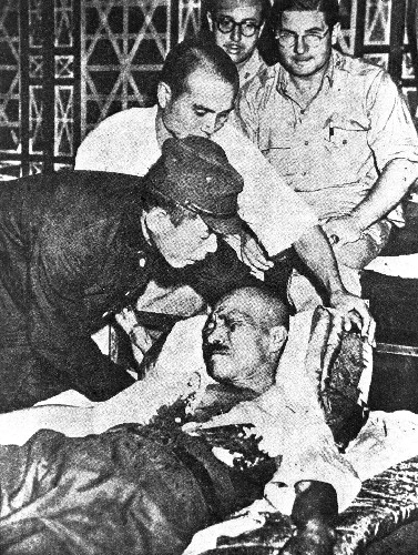 日本甲级战犯被处绞刑照曝光!