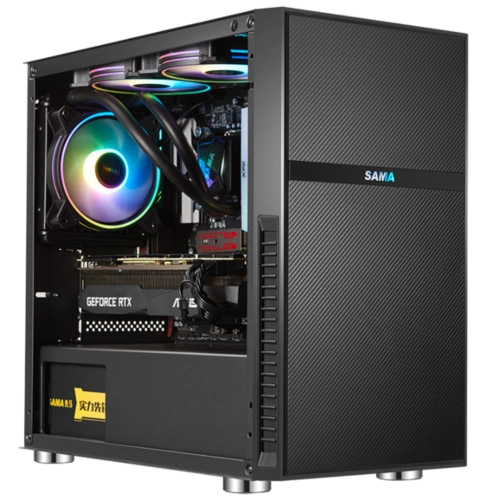 倪德配套服务平台-先马 平头哥m1 电竞版 侧透电脑机箱 支持240水冷