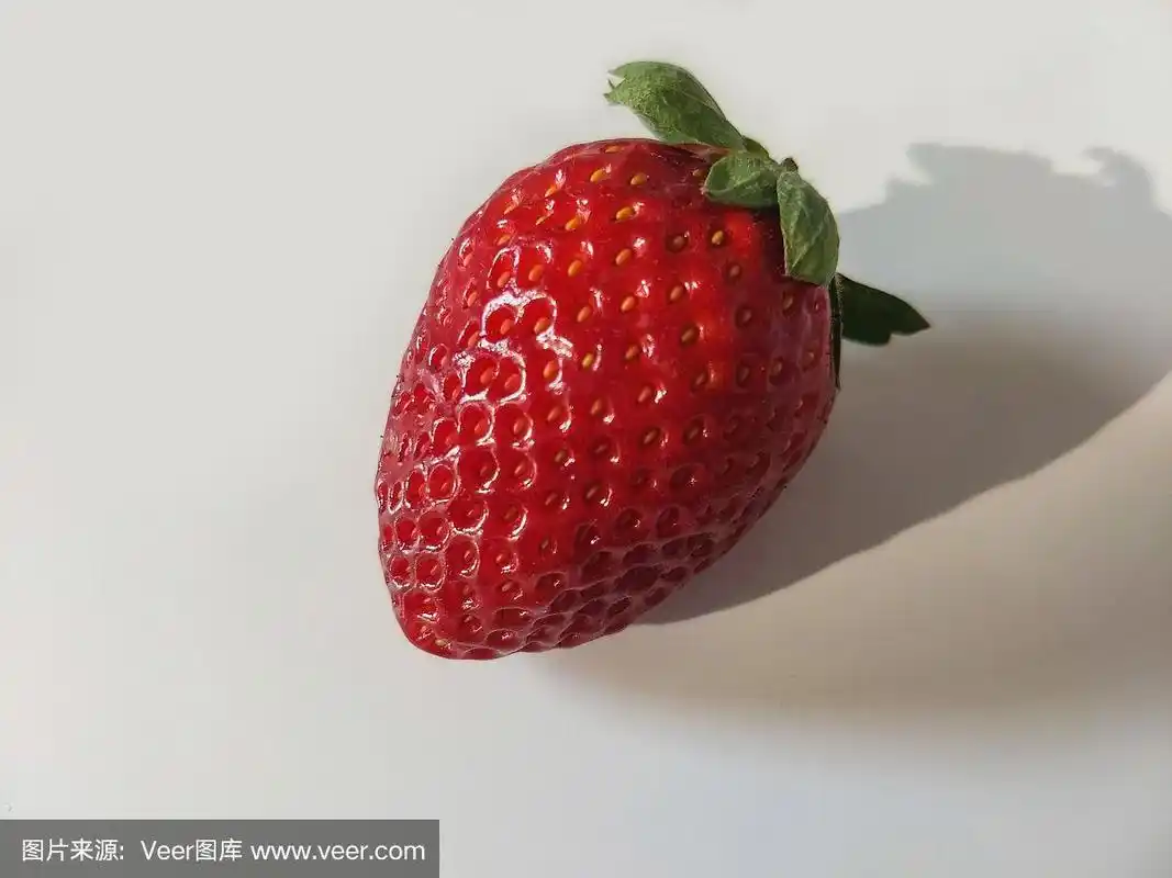 草莓,清新,一个物体,食品,熟的