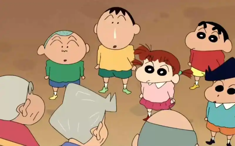 小时候交到的朋友可是一辈子的宝藏"#蜡笔小新