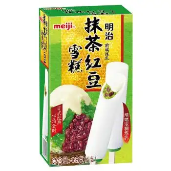 meiji 明治 抹茶红豆雪糕 72g*6支