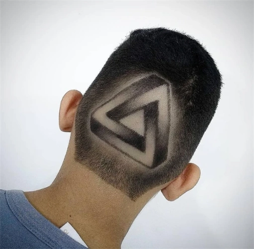 后脑勺铲青雕刻发型 美式型男帅气发型_时尚男发 - 美发站