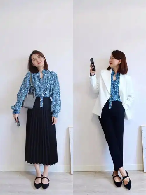 ▎梨型身材穿搭技巧