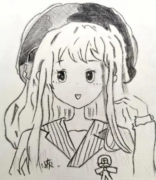 来啦60新手画闺蜜动漫图教程长发版75