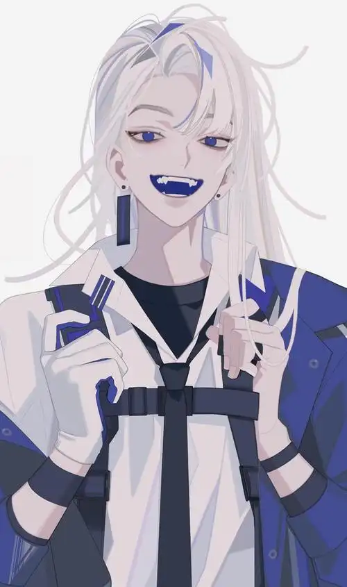 动漫男生插画壁纸,颜值满分的二次元小哥哥,穿搭太好看了吧!