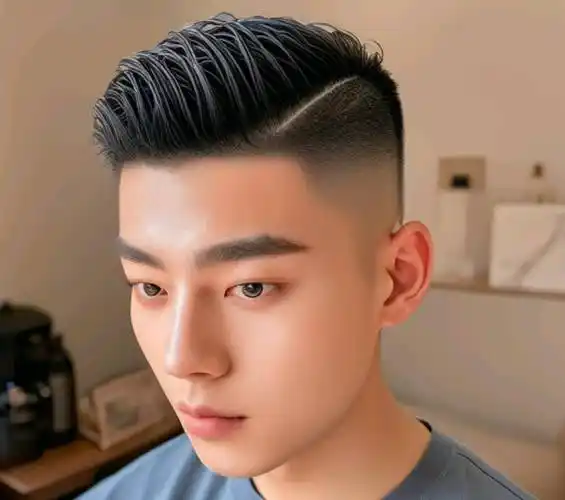 但最帅的是短边和时尚真和有型的精神_发型_男士_短发