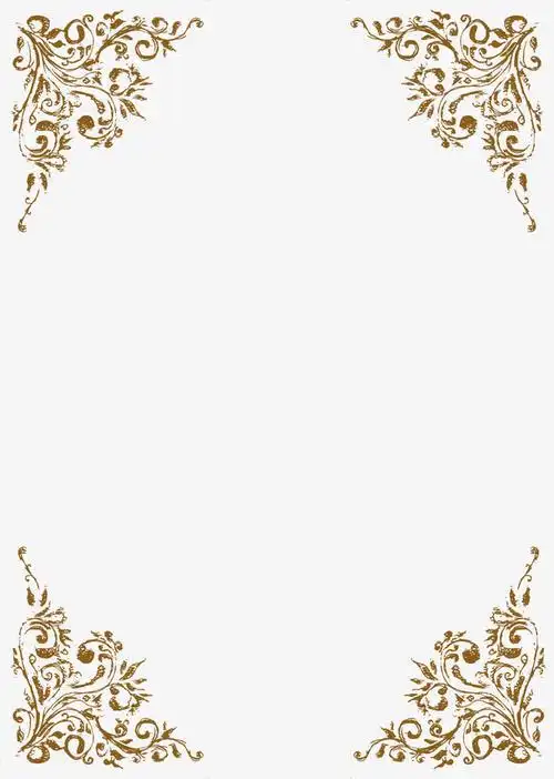 花纹装饰 边框免抠素材免费下载_觅元素51yuansu.com