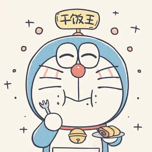 蓝胖子 哆来a梦 机器猫 可爱头像