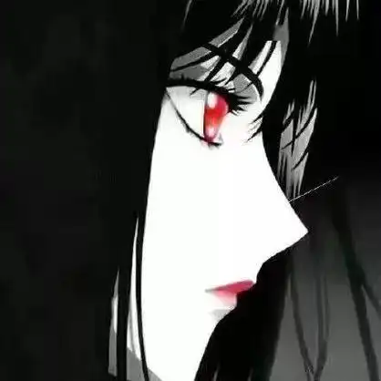 黑色丧系女生头像大全孤独黑暗系女生头像伤感头像女生