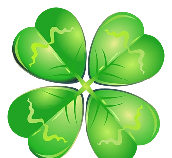 精美幸运四叶草
