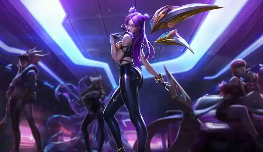 lol虚空之女卡莎普通皮肤 k/da_英雄联盟皮肤站