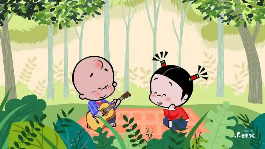 小破孩2021年4月壁纸浪漫的事