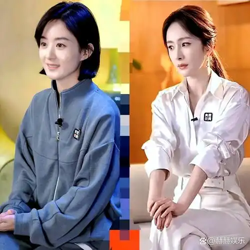 左边赵丽颖,右边杨幂. 她俩真能拿来比较吗?