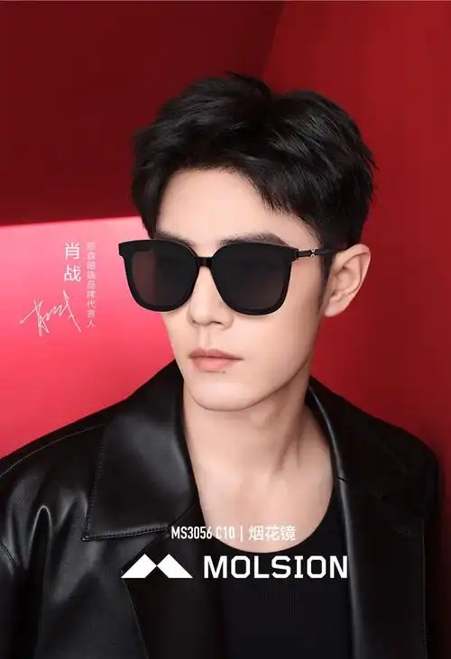 陌森(molsion) 【烟花镜】陌森太阳镜男23年肖战同款新品x双生系列